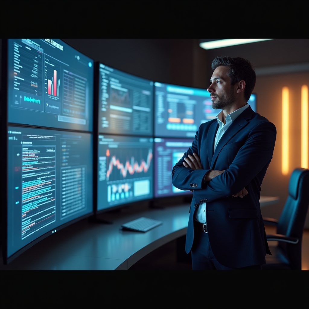 Compliance monitoring dashboard showing transaction surveillance tools